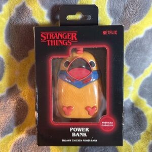 NIB Stranger Things Squawk Chicken Power Bank